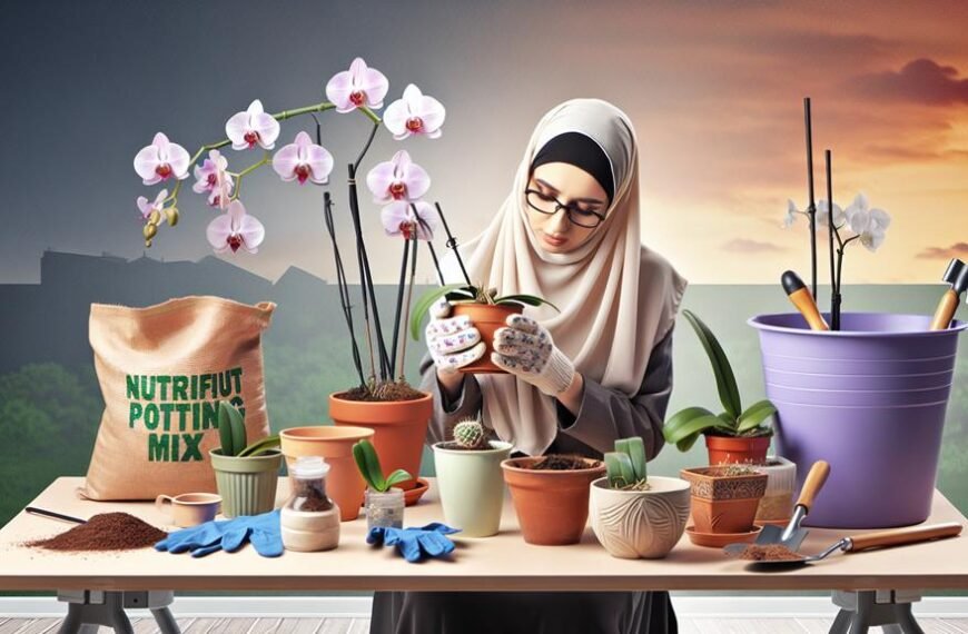 orchid potting for beginners