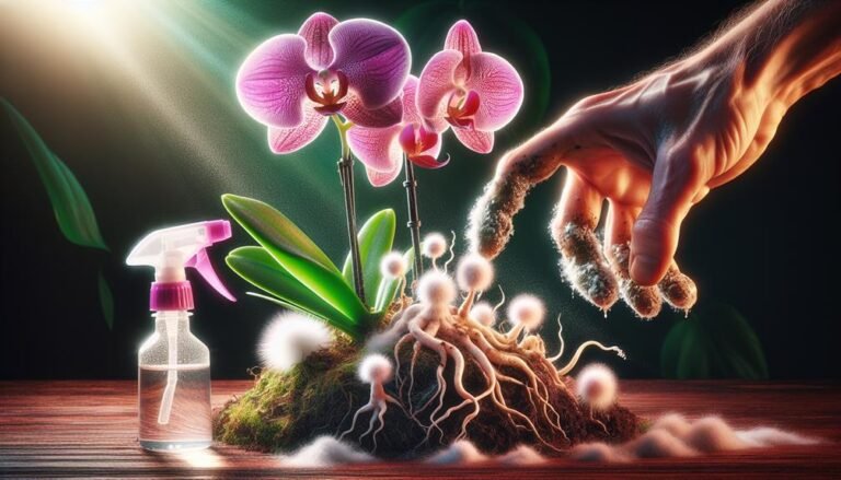 orchid potting mix care