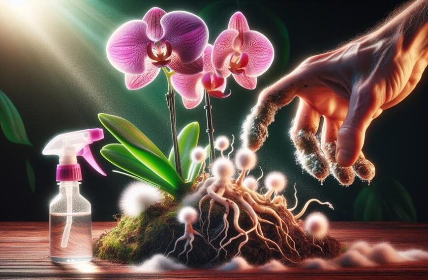 orchid potting mix care