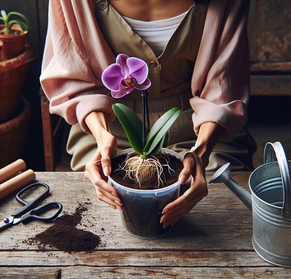 orchid potting success tips