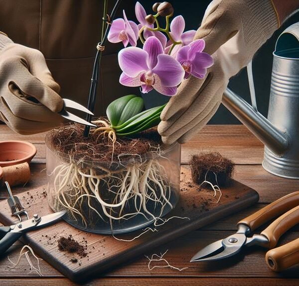 orchid potting success tips