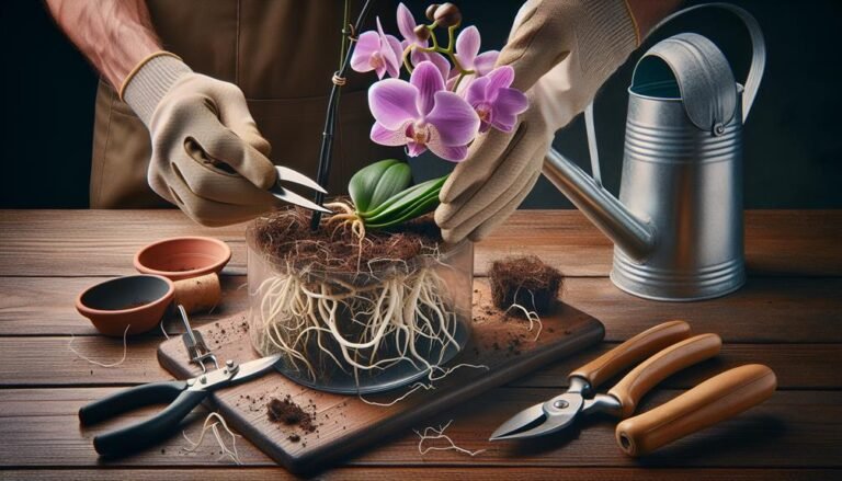 orchid potting success tips