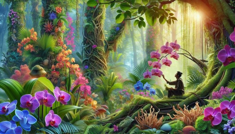 orchid preservation in rainforests