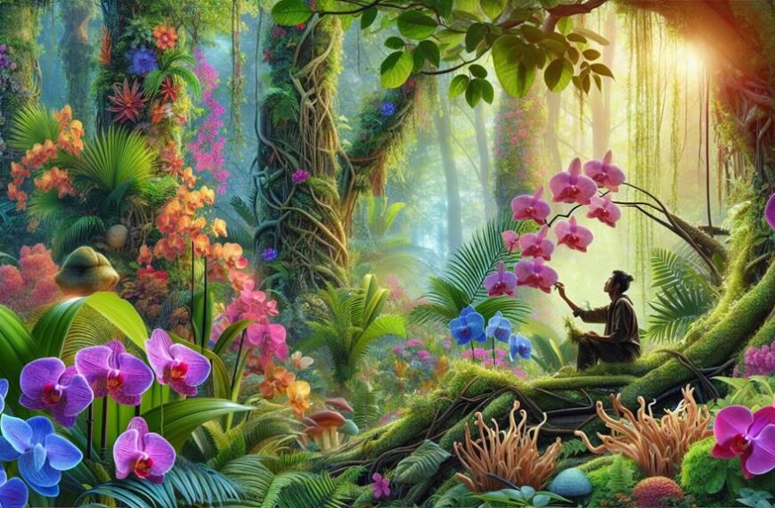 orchid preservation in rainforests