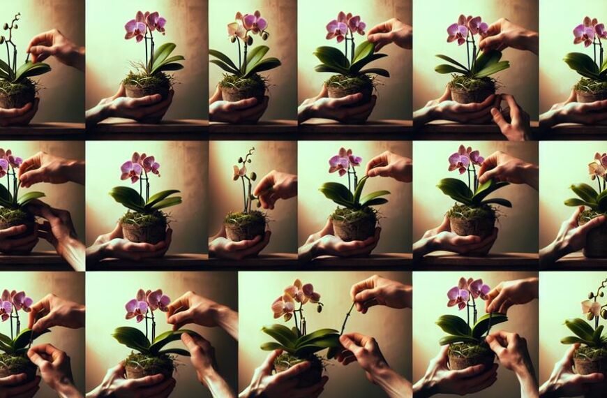 orchid repotting care tips