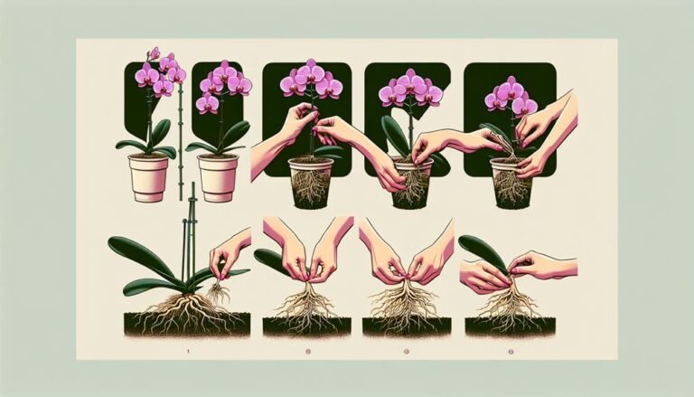 orchid repotting how to guide