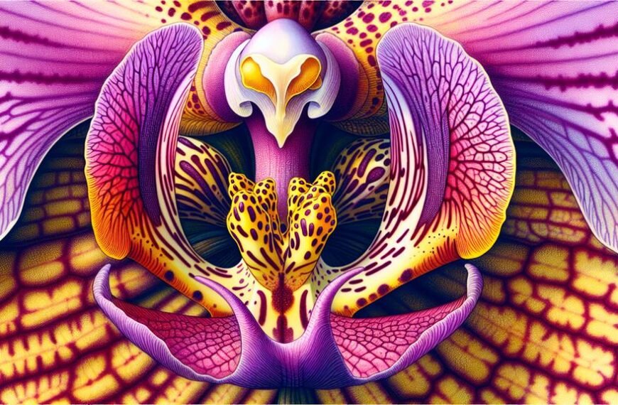 orchid reproduction explained clearly