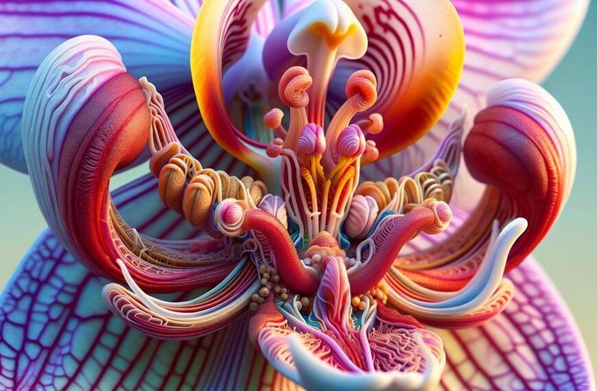 orchid reproductive structures guide