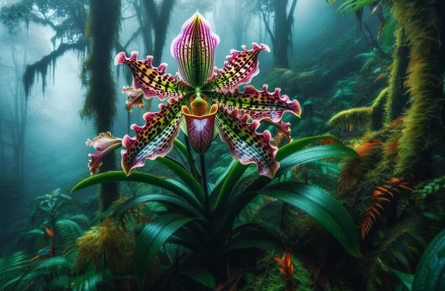 orchid research in rainforests