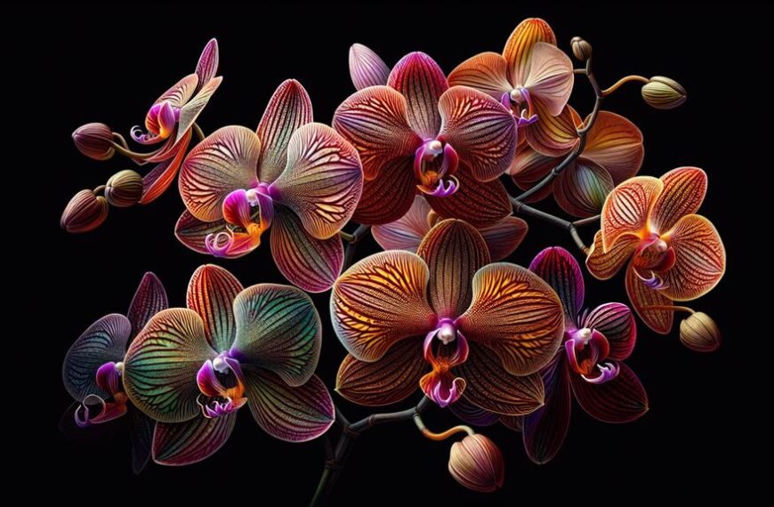 orchid species characteristics vary