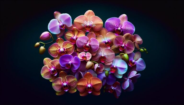orchid species color showcase