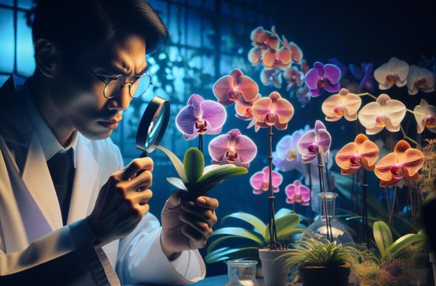 orchid species identification significance