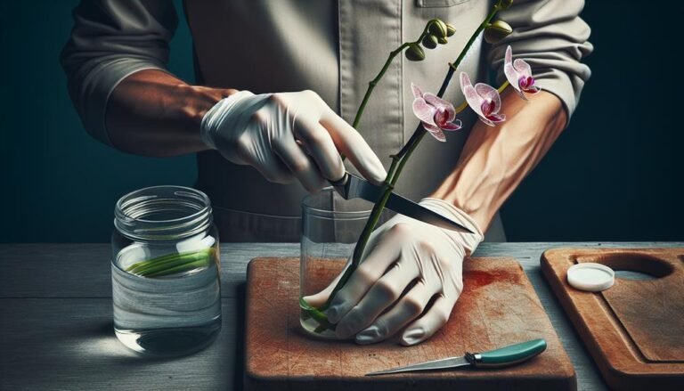 orchid stem cutting propagation