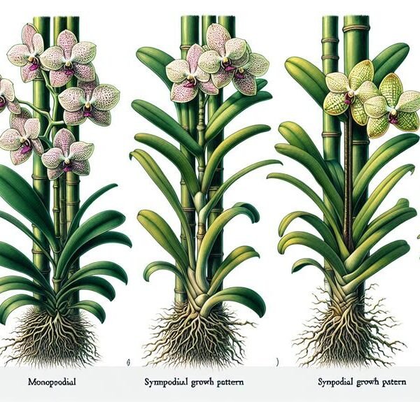 orchid stem growth patterns