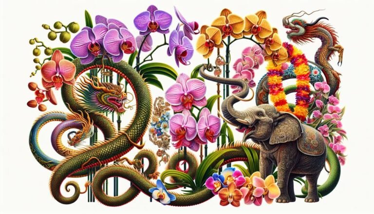 orchid symbolism in cultures
