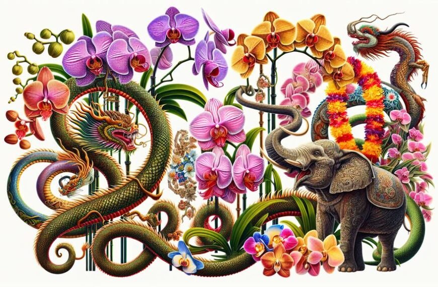orchid symbolism in cultures
