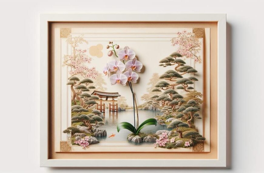 orchid symbolism in japan