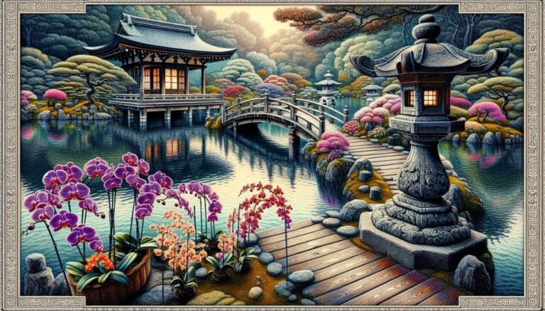 orchid symbolism in japan