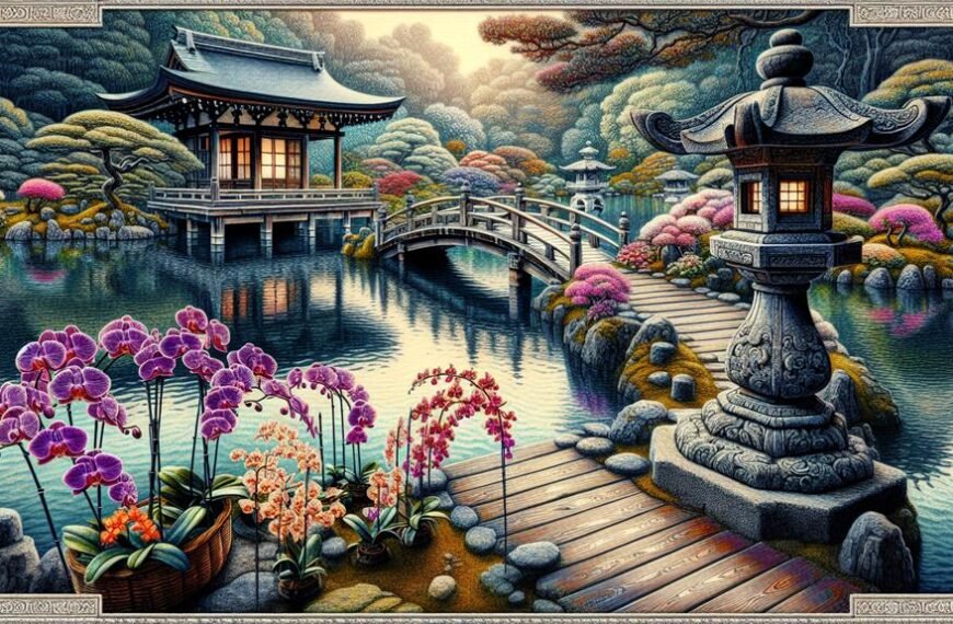 orchid symbolism in japan