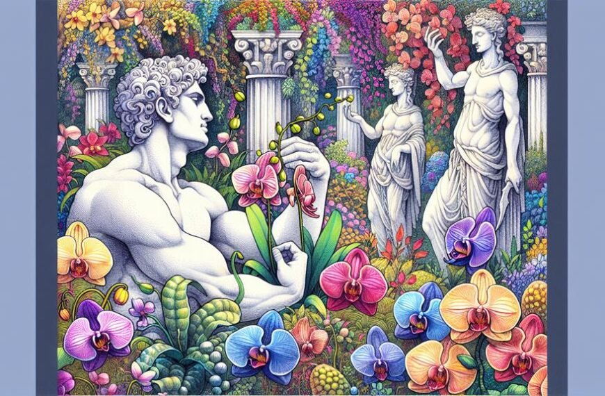 orchid symbolism in mythology
