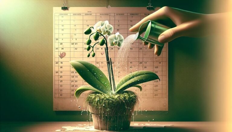 orchid watering frequency guide
