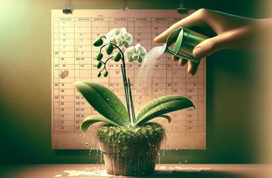 orchid watering frequency guide