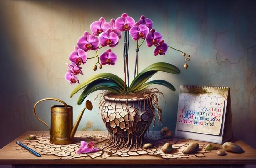 orchid watering frequency tips