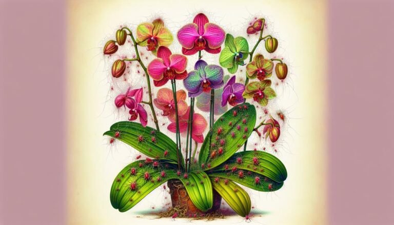 orchids and spider mites