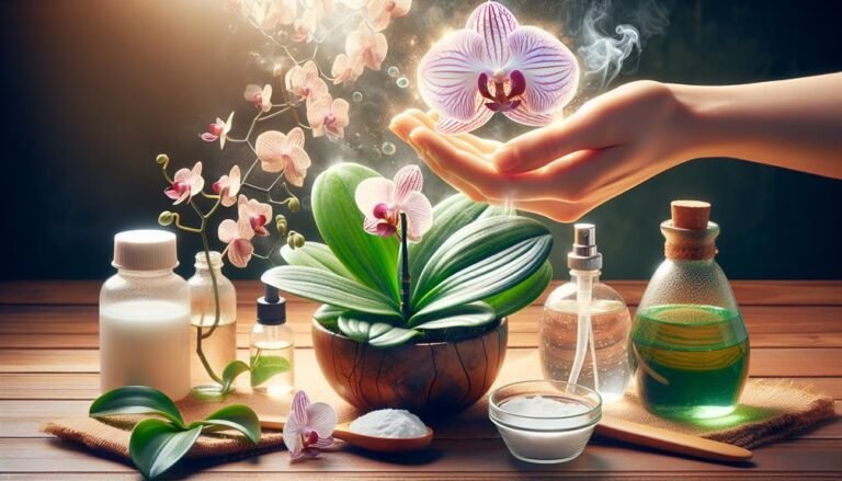 orchids battle mildew naturally