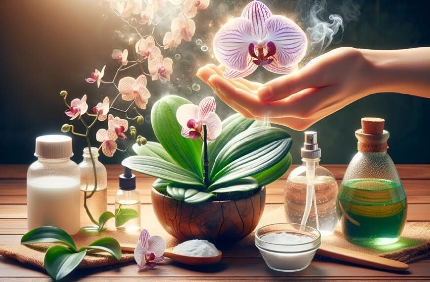 orchids battle mildew naturally