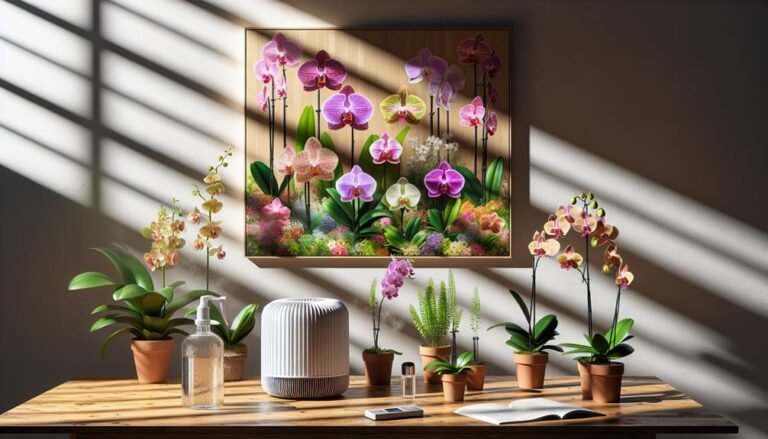 orchids flourishing in winter