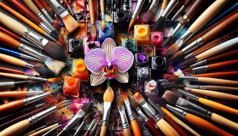 orchids in art and literature