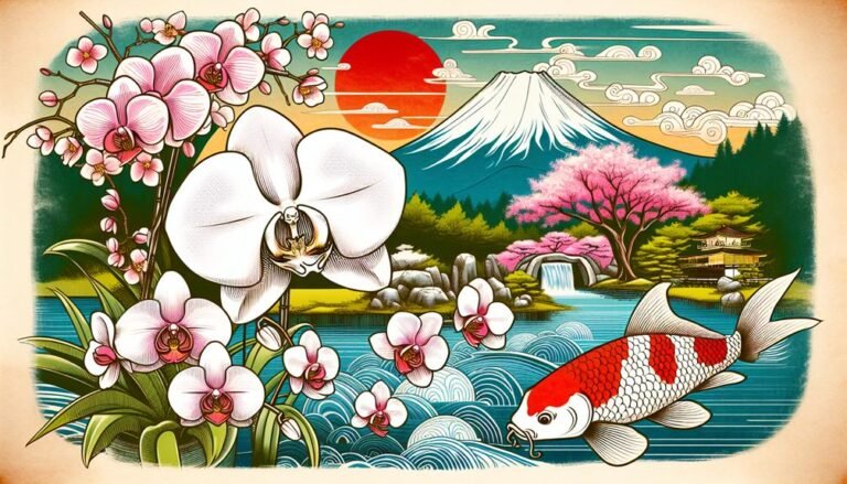 orchids in japanese culture
