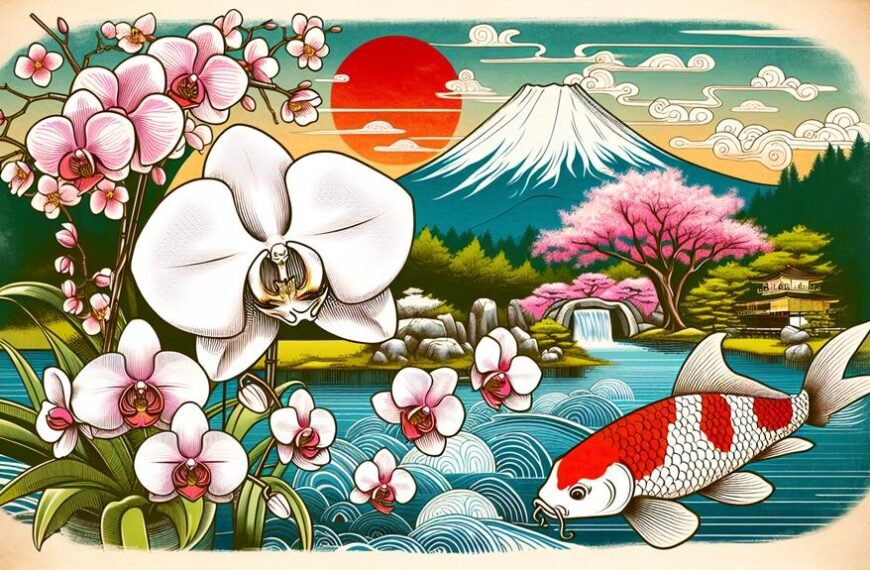 orchids in japanese culture