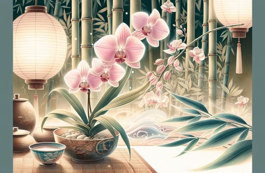 orchids in japanese symbolism