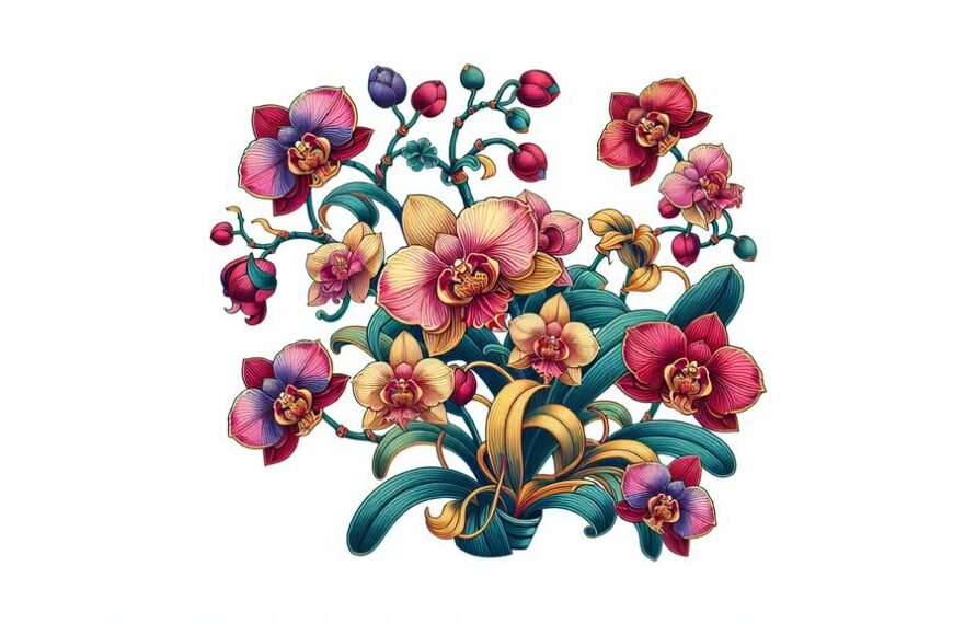 orchids symbolize beauty elegance