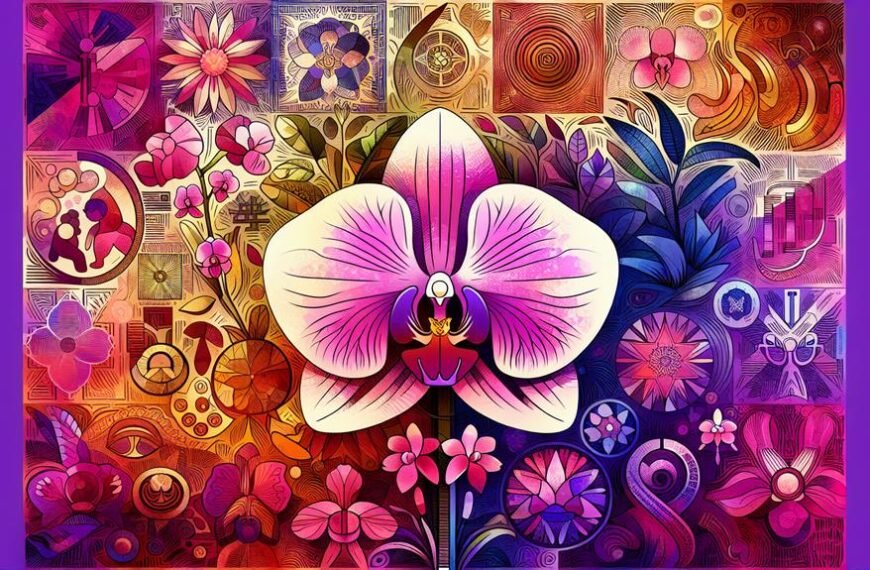 orchids symbolize fertility