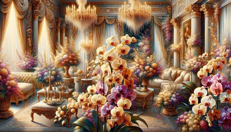orchids symbolize luxury elegance