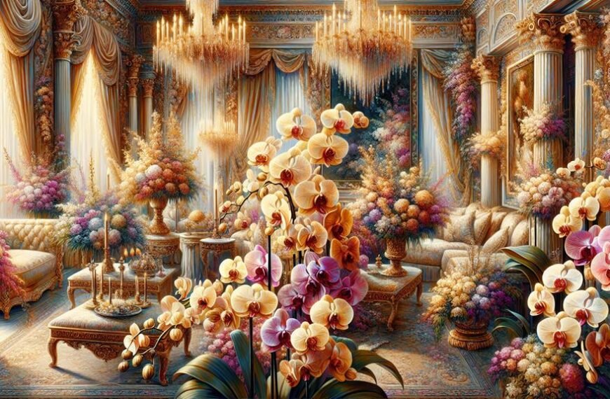 orchids symbolize luxury elegance