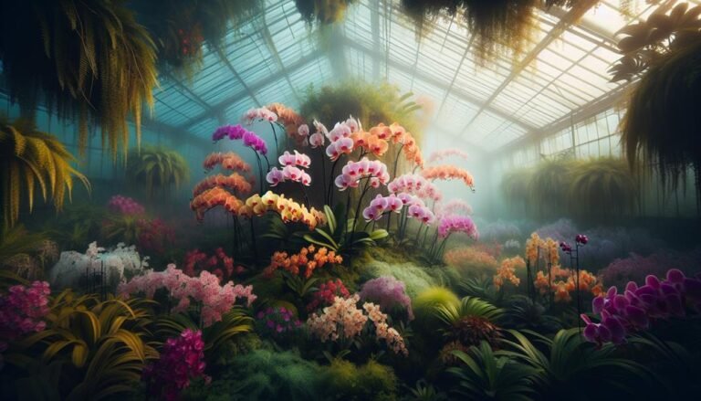 orchids thrive in moderate humidity