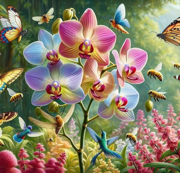 pollinator orchid relationship conservation focus