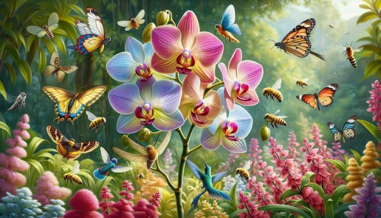 pollinator orchid relationship conservation focus