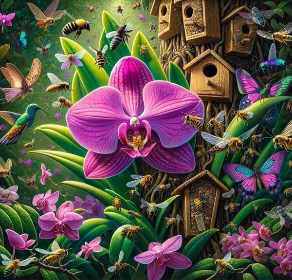 pollinators vital for orchids