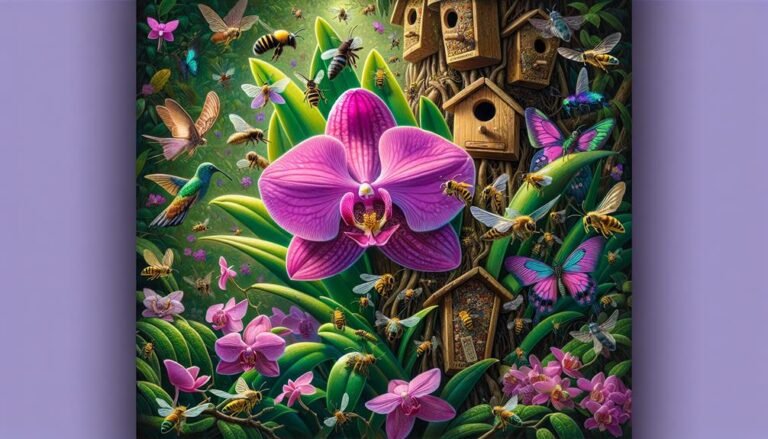 pollinators vital for orchids