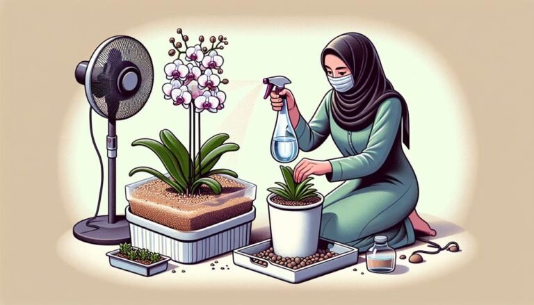 preventing orchid crown rot