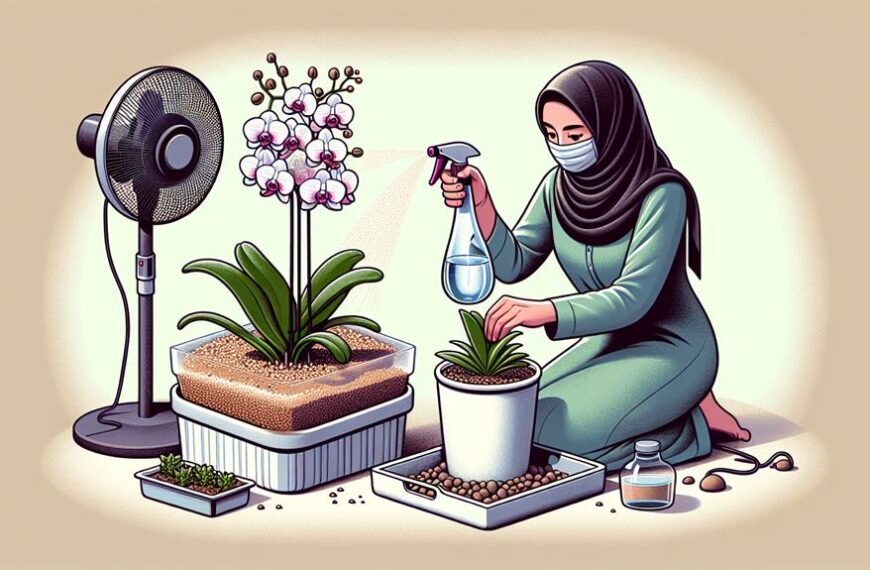 preventing orchid crown rot