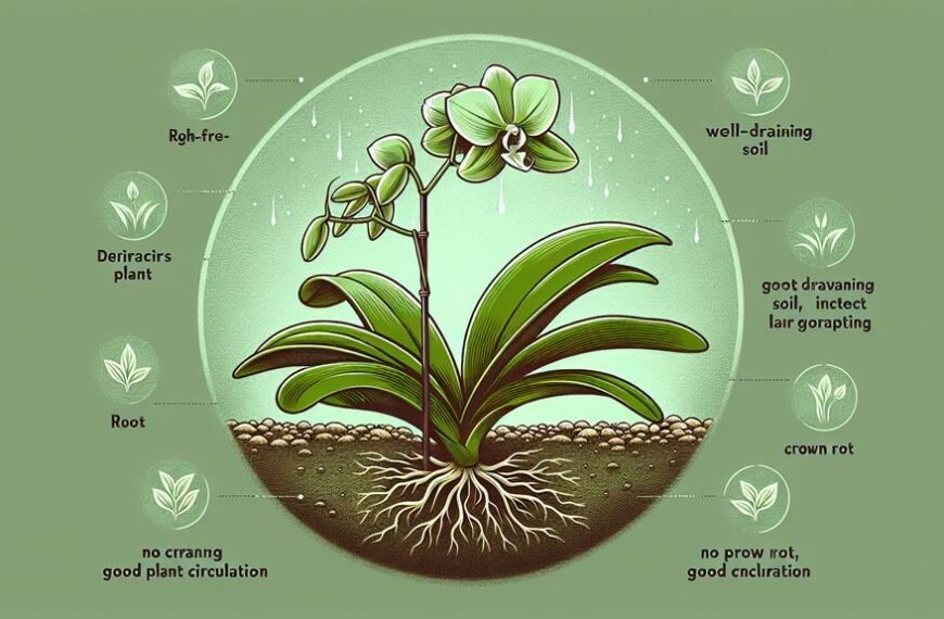 preventing orchid crown rot