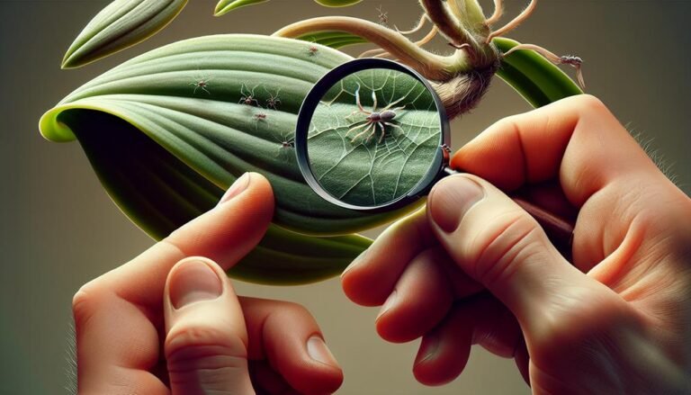 preventing spider mites on orchids