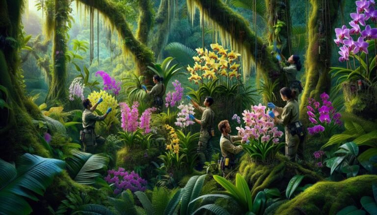 protecting orchids in danger