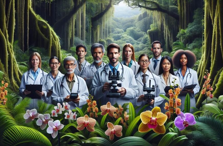 protecting orchids in rainforests